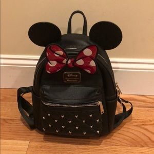 LoungeFly Minnie Mouse Backpack